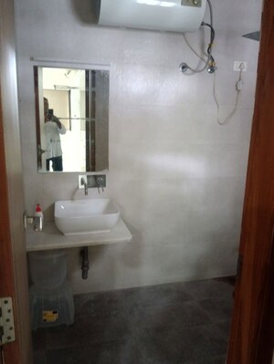 Bathroom in 2 BHK Apartment at Kala Square, C G Road – for Rent