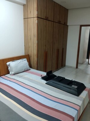 Bedroom in 2 BHK Apartment at Kala Square, C G Road – for Rent