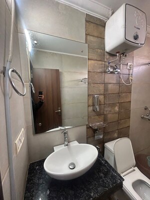 Bathroom in 1 BHK Builder Floor at Sector 53 – for Rent