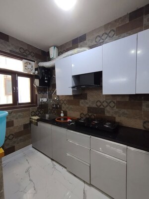 Kitchen in 2 BHK Builder Floor at Saket – for Rent