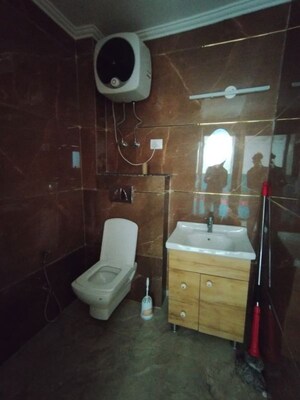 Bathroom in 2 BHK Builder Floor at Saket – for Rent