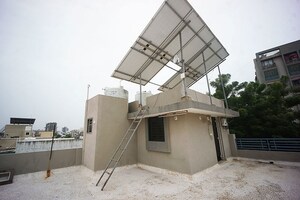 Staircase in 4 BHK Independent House at Vavol – for Sale