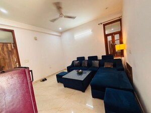 Living Room in 2 BHK Apartment at Saket – for Rent