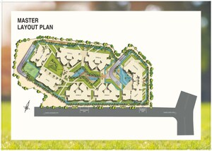 Master Plan in 2 BHK Apartment at Acme Ozone, Manpada – for Rent
