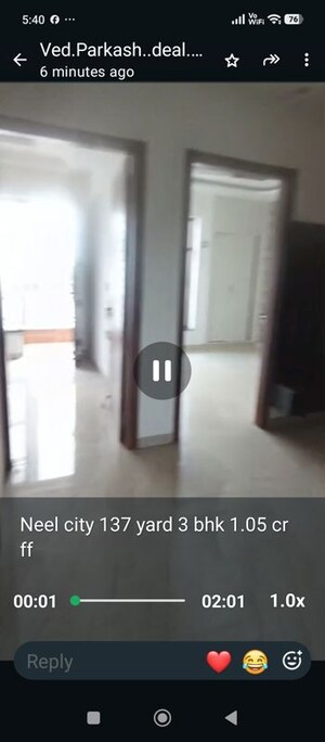 Building Lobby in 3 BHK Builder Floor at Soha Neal City, Sector 98 – for Sale