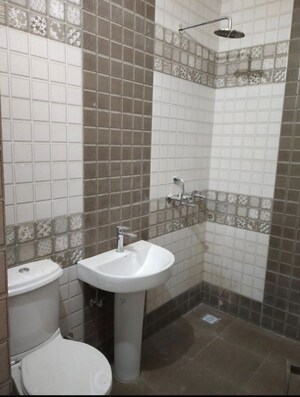 Bathroom in 3 BHK Builder Floor at Sunny Enclave – for Rent