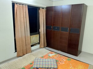 Bedroom in 1 BHK Apartment at Marigold Meridian, Bhandup West – for Rent