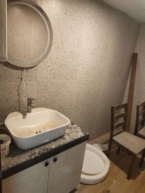 Bathroom in 4 BHK Apartment at Prestige Beverly Hills, Kokapet – for Rent