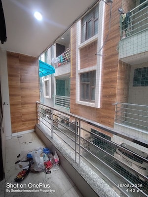 Balcony in 2 BHK Builder Floor at Dwarka Mor – for Rent