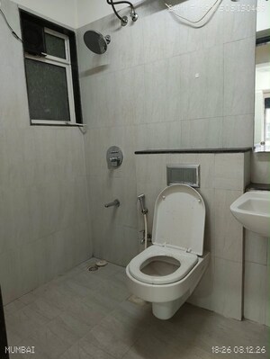 Bathroom in 2 BHK Apartment at Godrej Central, Chembur – for Rent