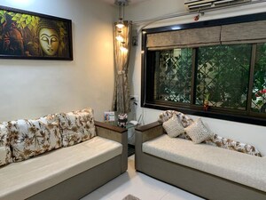 Living Room in 1 BHK Apartment at Hiranandani Gardens Sunflower, Powai – for Rent