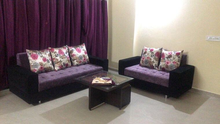 Living Room, krupal-heritage 3 Bedroom 1840 Sq.Ft. Apartment In Prahlad Nagar Ahmedabad 10600876