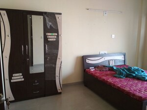 Bedroom in 3 BHK Apartment at Krupal Heritage, Prahlad Nagar – for Rent