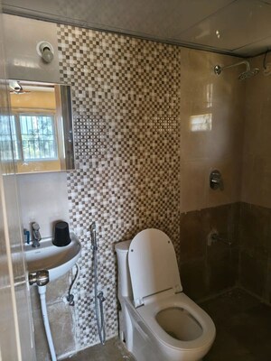 Bathroom in 3 BHK Apartment at Vahe Imperial Gardens, Varthur – for Rent