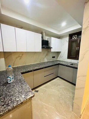 Kitchen in 3 BHK Apartment at Chattarpur – for Rent