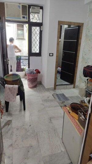 Living Room in 2 BHK Builder Floor at Khirki Extension – for Sale