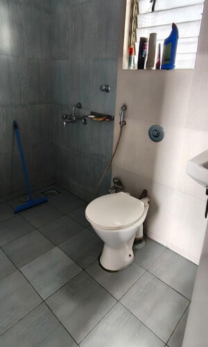 Bathroom in 2 BHK Apartment at Om Audumber, Shivane – for Rent