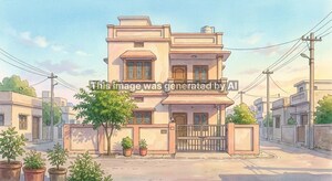  Independent House – Exterior View View at Gondal Road - for Sale