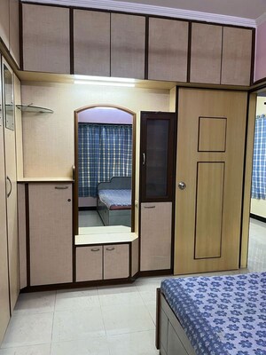 Kitchen in 1 BHK Apartment at Gayatri Corner, Kandivali East – for Rent