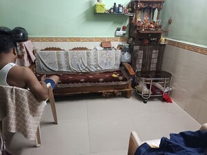 Living Room in 1 BHK Apartment at Cbd Belapur – for Rent