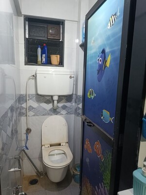 Bathroom in 1 BHK Apartment at Cbd Belapur – for Rent