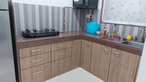 Kitchen in 2 BHK Apartment at Kalpataru Parkcity Sunrise, Kolshet Road – for Sale