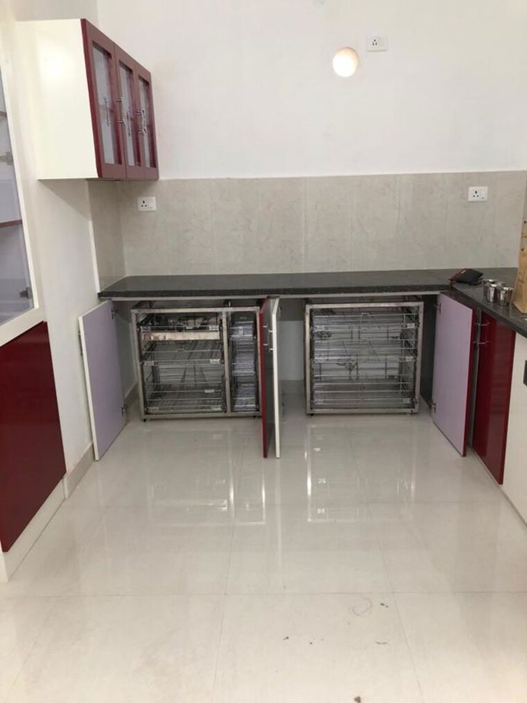 Kitchen, om-sree-patels-green-front 3 Bedroom 1952 Sq.Ft. Apartment In Yapral Hyderabad 10601132