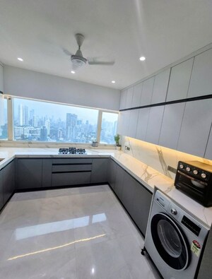 Kitchen in 4 BHK Apartment at Piramal Mahalaxmi North Tower, Mahalaxmi – for Rent