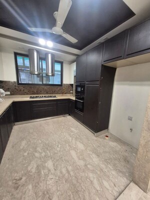Kitchen in 3 BHK Builder Floor at Greater Kailash I – for Rent