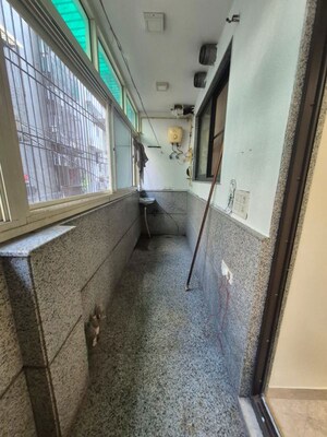 Balcony in 3 BHK Builder Floor at Greater Kailash I – for Rent