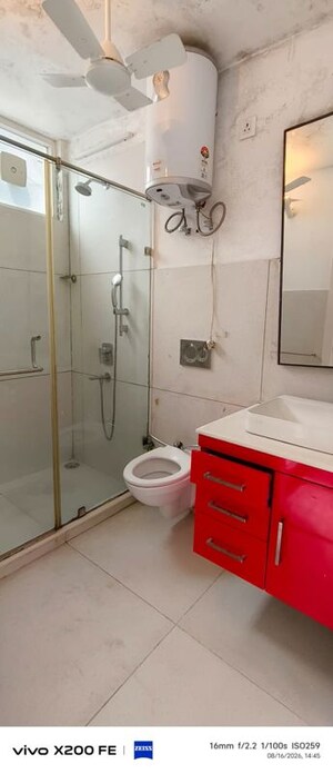 Bathroom in 3 BHK Builder Floor at Greater Kailash ii – for Rent