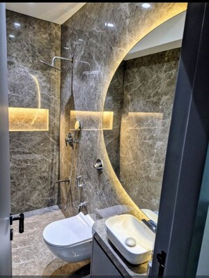 Bathroom in 4 BHK Apartment at Piramal Mahalaxmi, Mahalaxmi – for Rent