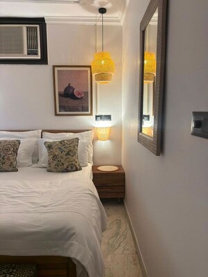 Bedroom in 3 BHK Builder Floor at Alaknanda – for Rent