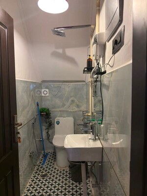 Bathroom in 3 BHK Builder Floor at Alaknanda – for Rent