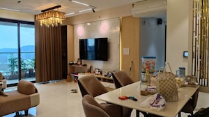 Living Room in 3 BHK Apartment at Runwal Bliss, Kanjurmarg East – for Rent