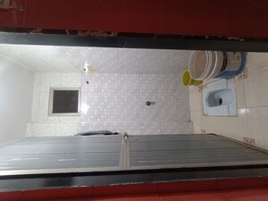 Bathroom in 1 BHK Apartment at Sea Rock Plaza, Kopar Khairane – for Rent