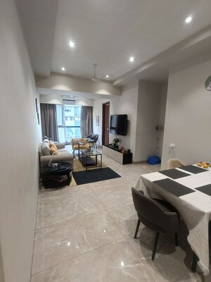 Living Room in 3 BHK Apartment at Vasant Valley Complex, Malad East – for Rent
