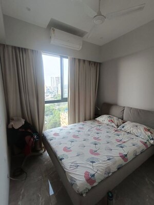 Bedroom in 3 BHK Apartment at Vasant Valley Complex, Malad East – for Rent