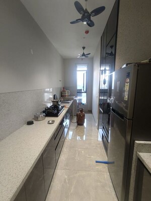 Kitchen in 3 BHK Apartment at Vasant Valley Complex, Malad East – for Rent