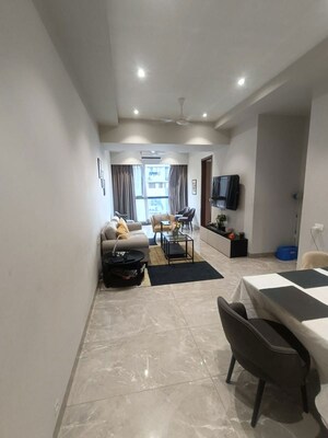 Living Room in 3 BHK Apartment at Vasant Valley Complex, Malad East – for Rent