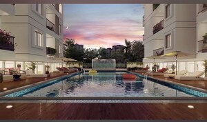 Swimming Pool in 3 BHK Apartment at Sowparnika Olivia Nest, Sarjapur – for Rent
