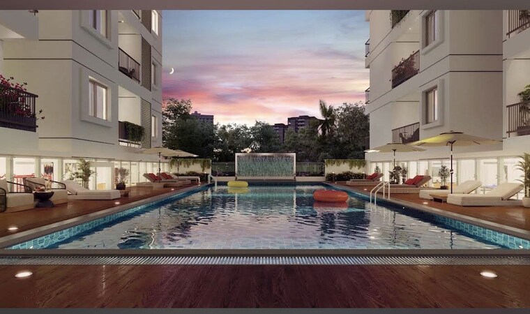 Swimming Pool, sowparnika-olivia-nest 3 Bedroom 1265 Sq.Ft. Apartment In Sarjapur Bangalore 10601217