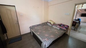 Bedroom in 2 BHK Apartment at Rajveer Palace II, Pimple Saudagar – for Rent
