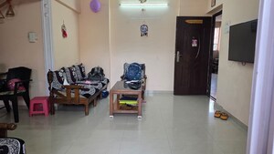 Living Room in 2 BHK Apartment at Rajveer Palace II, Pimple Saudagar – for Rent