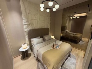 Bathroom in 3 BHK Apartment at Adani Ten BKC, Bandra East – for Sale
