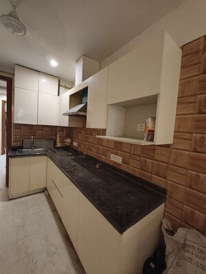 Kitchen in 2 BHK Builder Floor at Kalkaji – for Rent