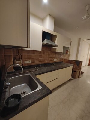 Kitchen in 2 BHK Builder Floor at Kalkaji – for Rent