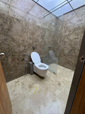 Bathroom in 3 BHK Apartment at Northcape Venicia, Baner – for Rent
