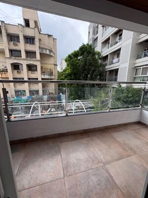 Balcony in 3 BHK Apartment at Northcape Venicia, Baner – for Rent