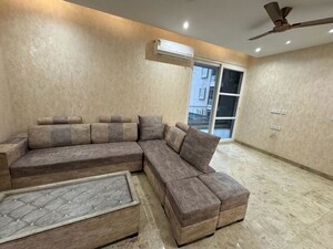 Living Room in 3.5 BHK Apartment at Riverdale Hazelwood Residences, High Ground – for Rent